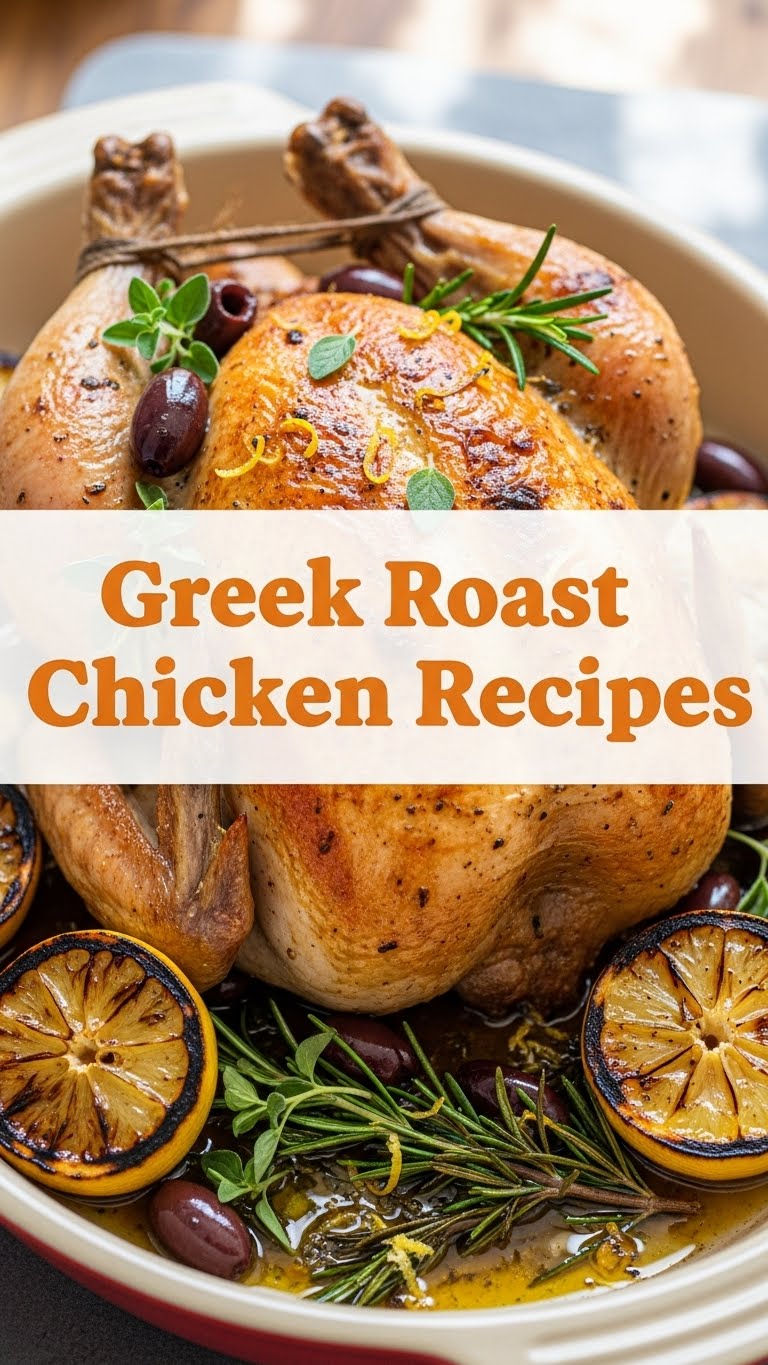 Greek Roast Chicken Recipes