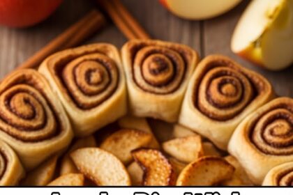 Apple Pie With Cinnamon Roll Crust