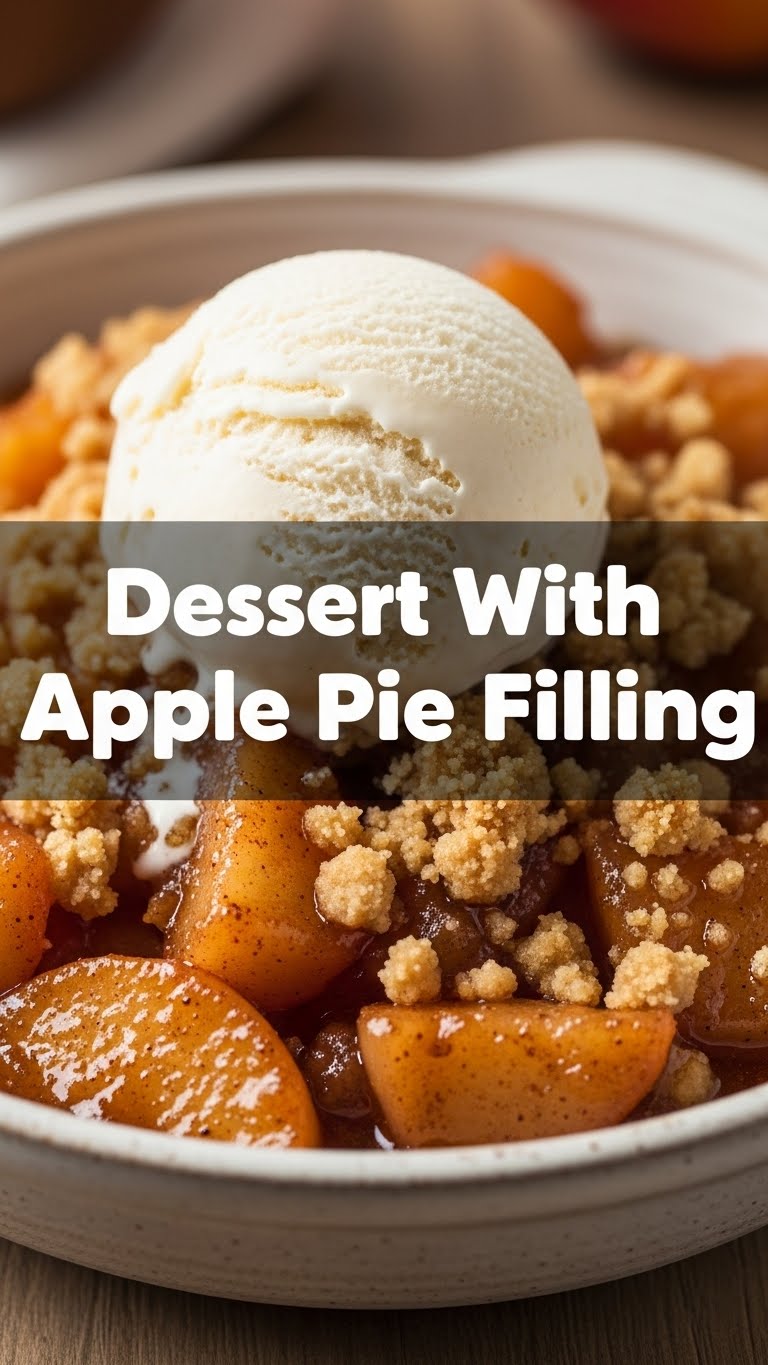 Dessert With Apple Pie Filling