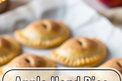 Apple Hand Pies With Premade Pie Crust