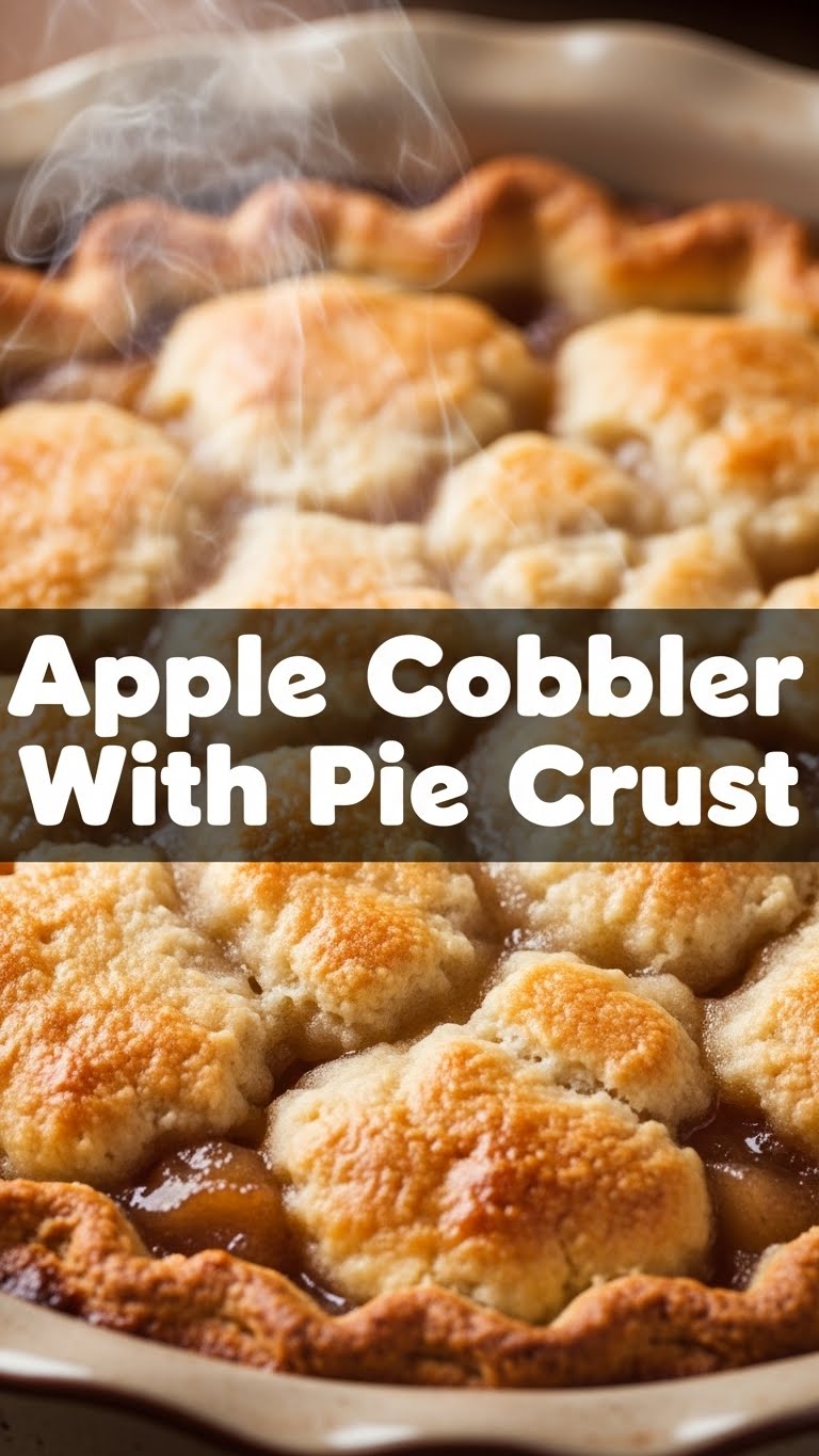 Apple Cobbler With Pie Crust