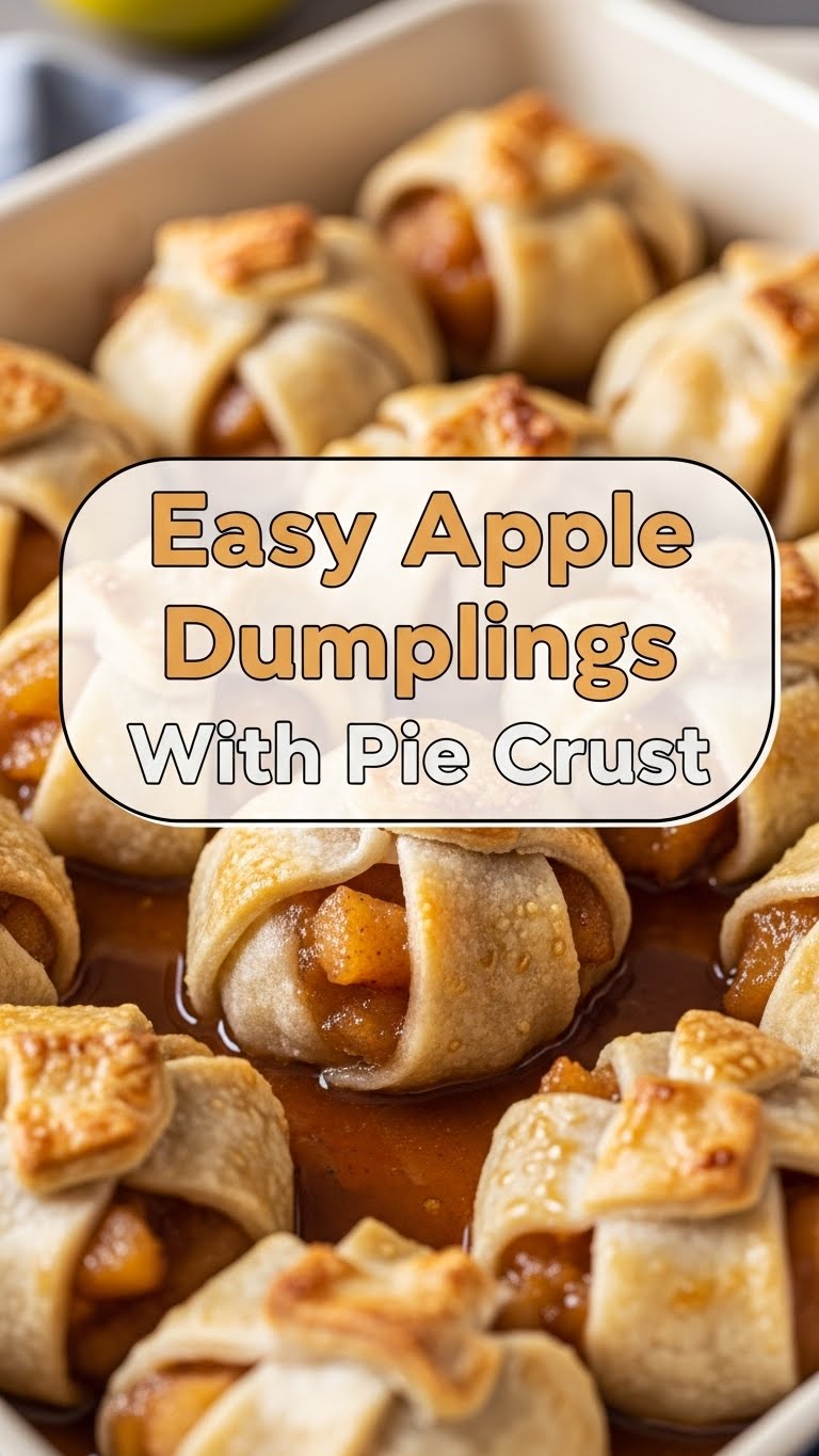 Easy Apple Dumplings With Pie Crust