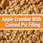 Apple Crumble With Canned Pie Filling