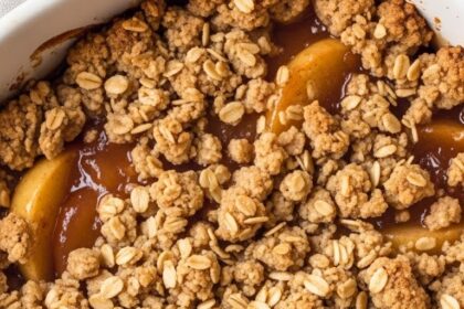 Apple Crumble With Canned Pie Filling