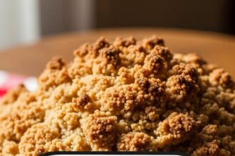 Deep Dish Apple Pie With Crumb Topping