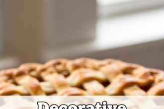 Decorative Apple Pie With Lattice Crust