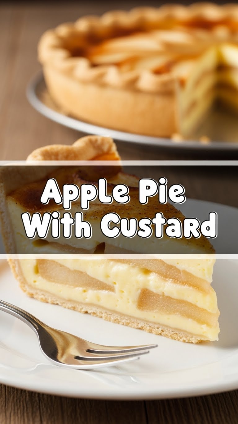 Apple Pie With Custard