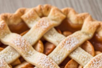 Apple Pie With Cooked Apples