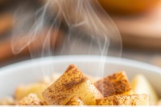 Apple Pie Oatmeal With Apples