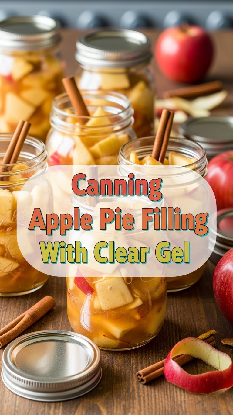 Canning Apple Pie Filling With Clear Gel