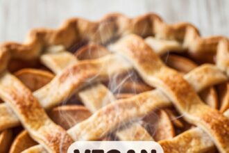 Vegan Apple Pie With Cinnamon