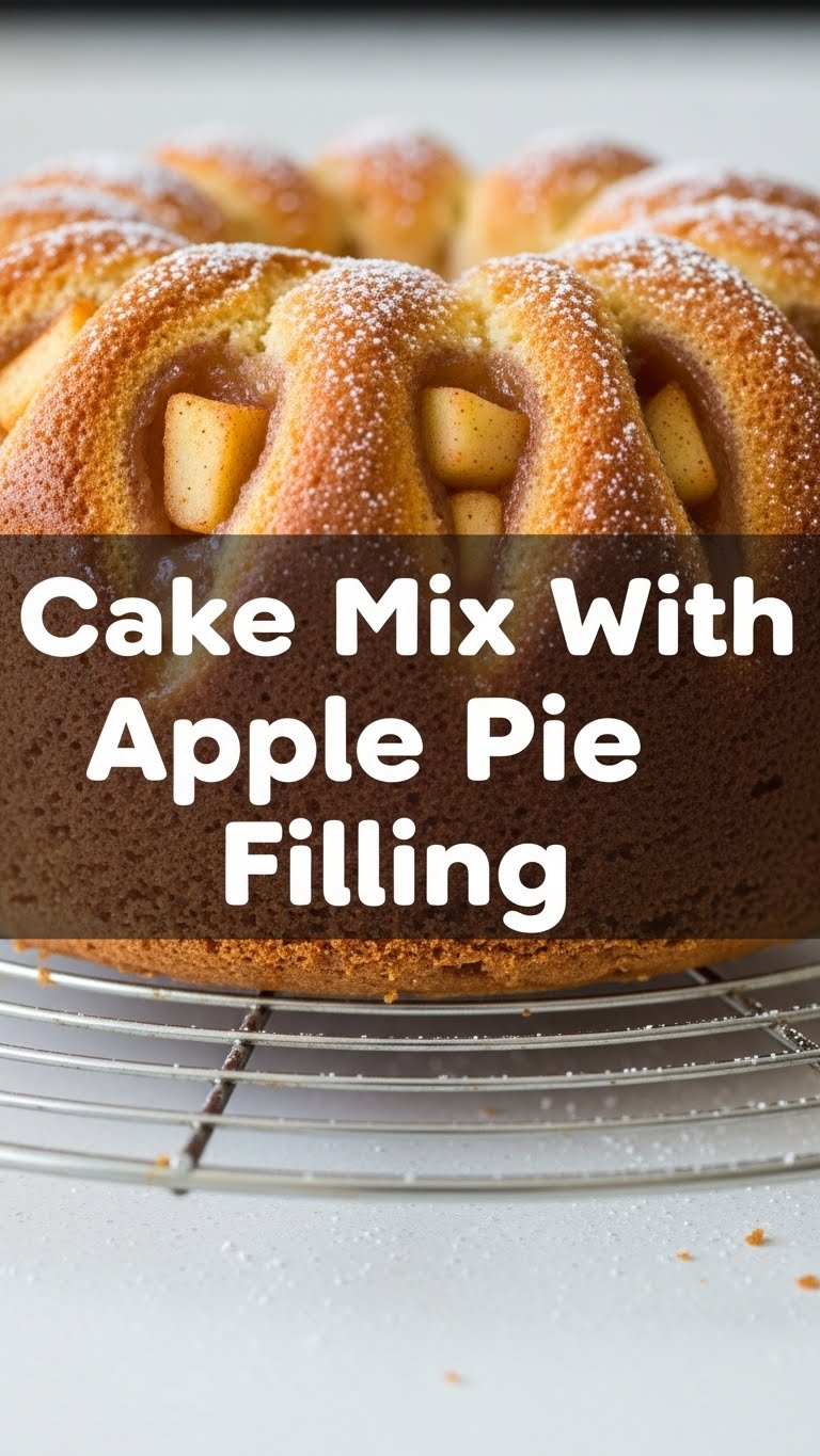 Cake Mix With Apple Pie Filling