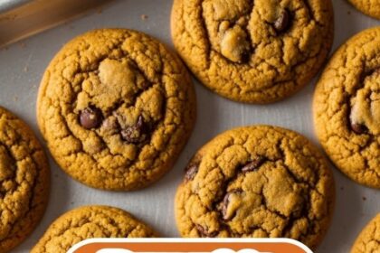 Pumpkin Cookies With Pumpkin Pie Filling
