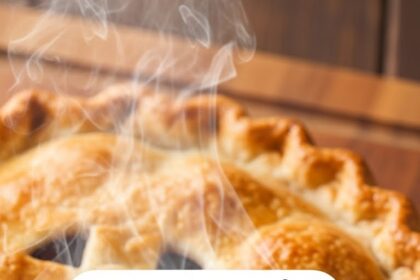 Apple Pie With Slice Removed