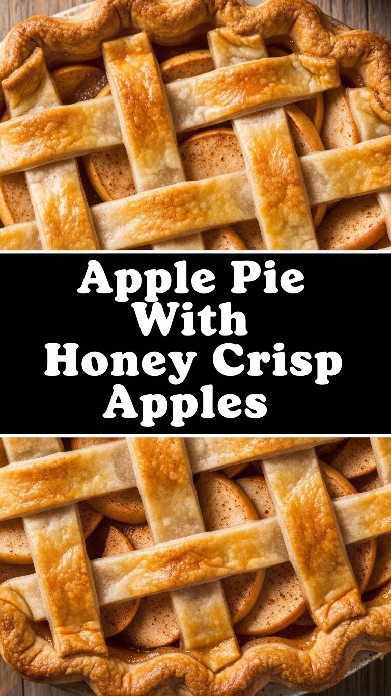 Apple Pie With Honey Crisp Apples