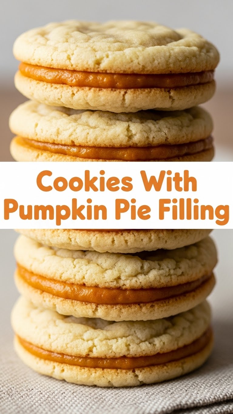 Cookies With Pumpkin Pie Filling
