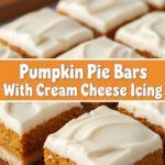 Pumpkin Pie Bars With Cream Cheese Icing