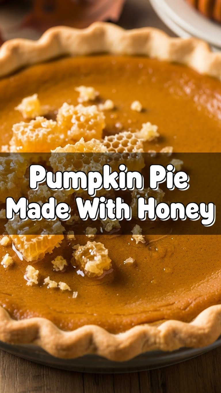 Pumpkin Pie Made With Honey