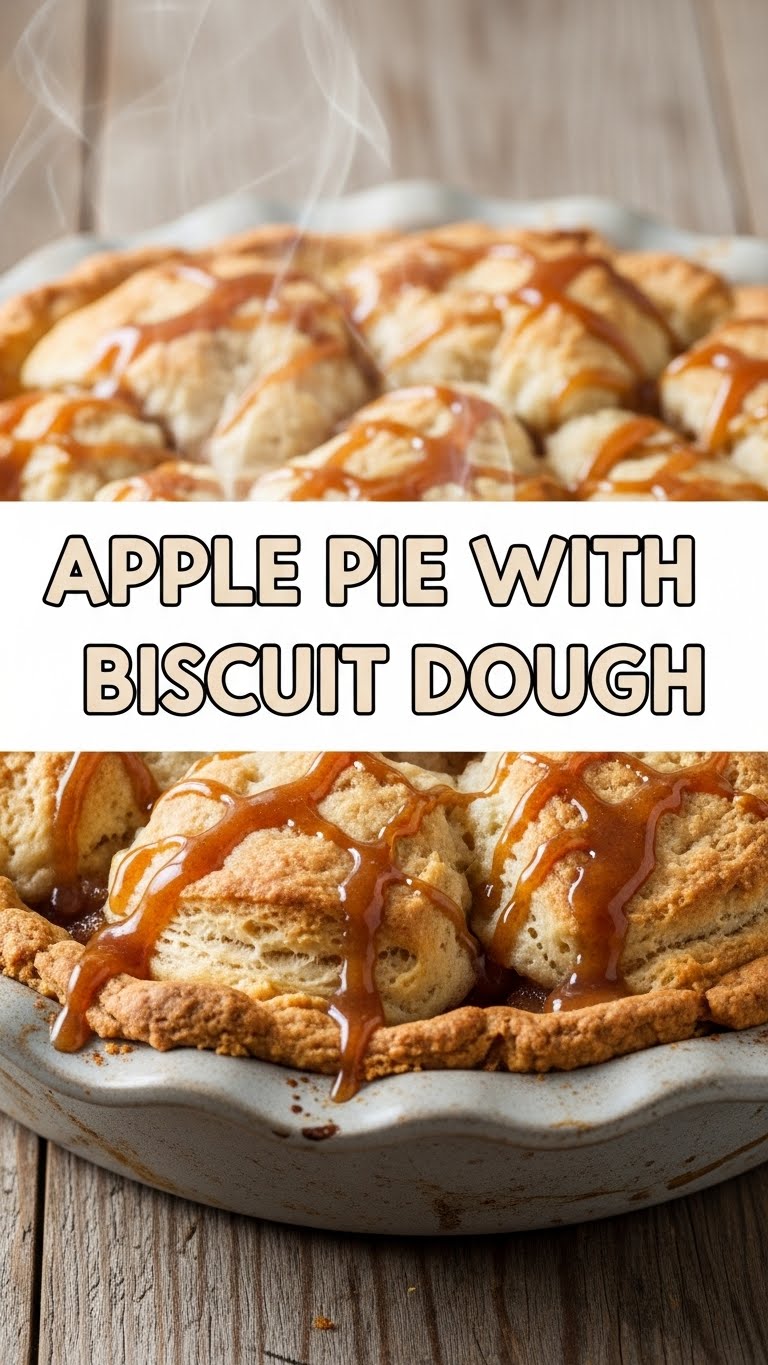Apple Pie With Biscuit Dough