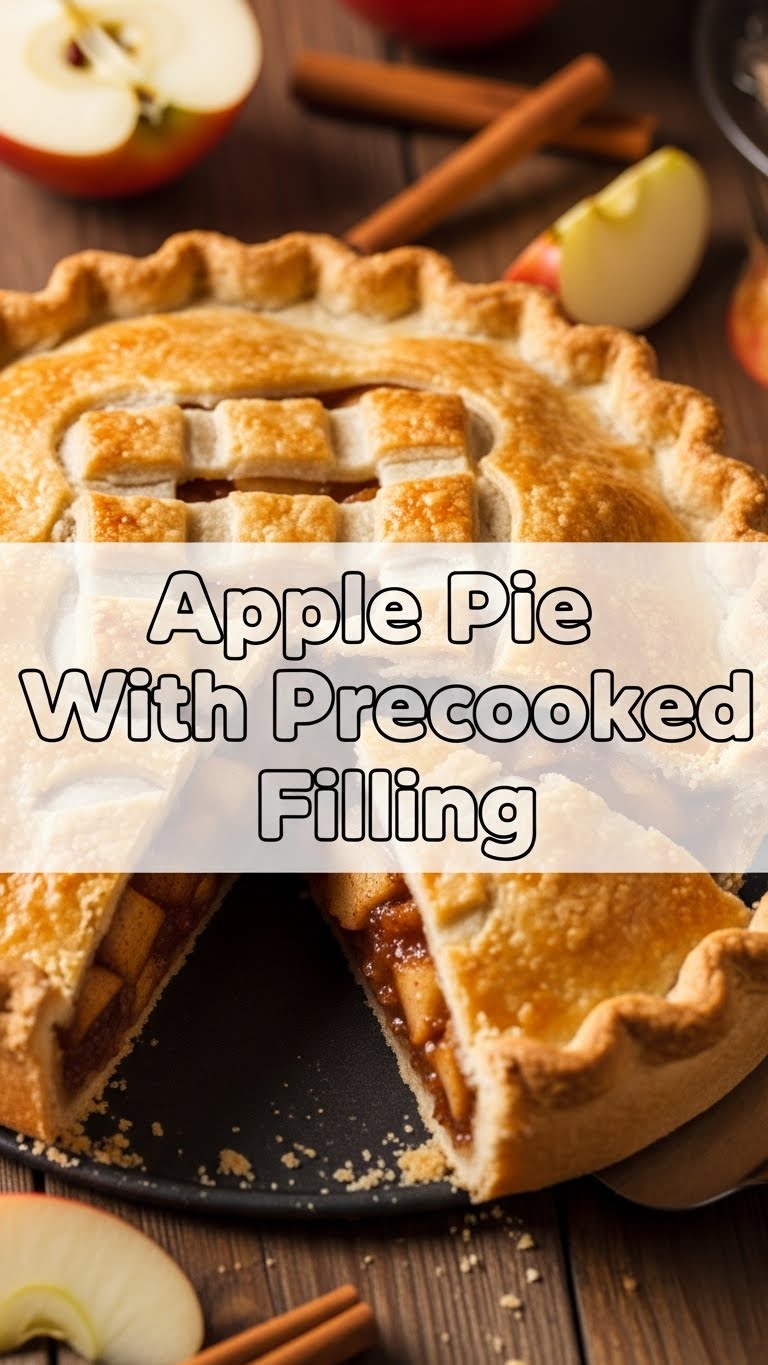Apple Pie With Precooked Filling