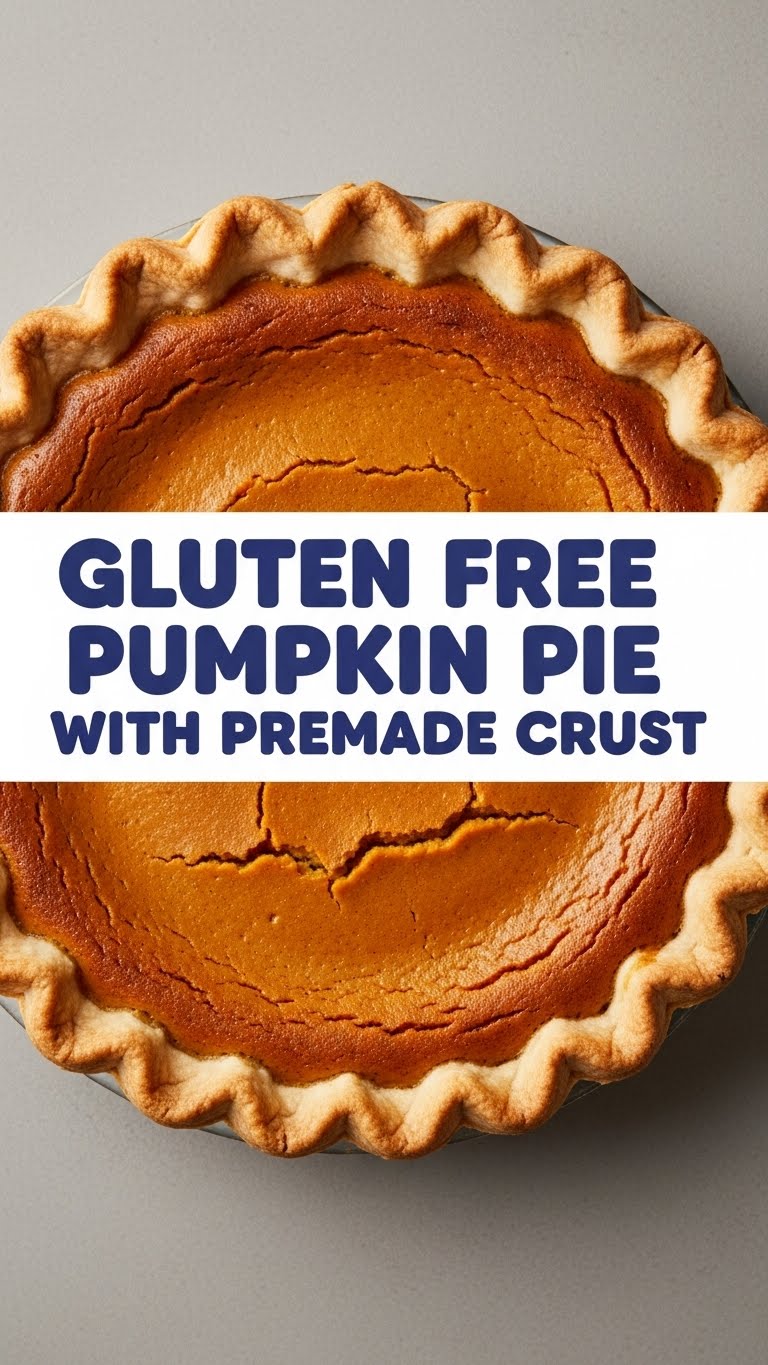 Gluten Free Pumpkin Pie With Premade Crust