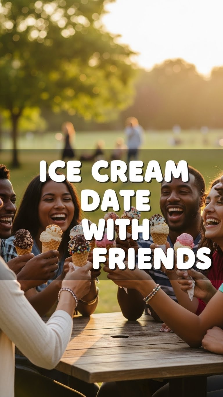 Ice Cream Date With Friends