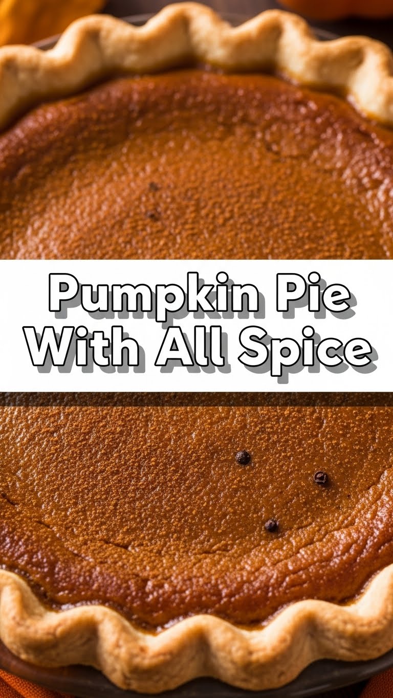 Pumpkin Pie With All Spice