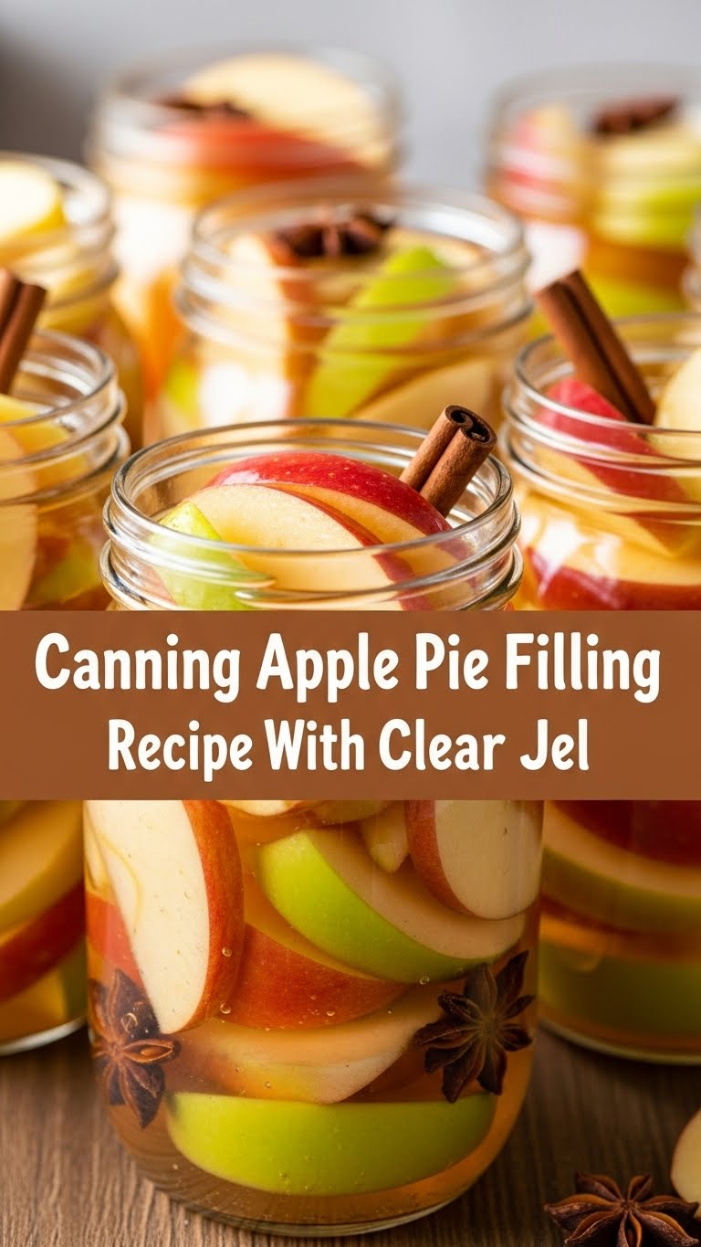 Canning Apple Pie Filling Recipe With Clear Jel