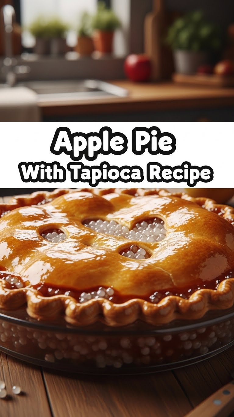 Apple Pie With Tapioca Recipe