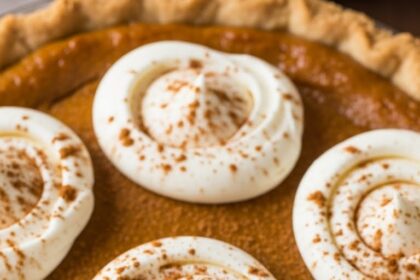 Pumpkin Pie With Mascarpone