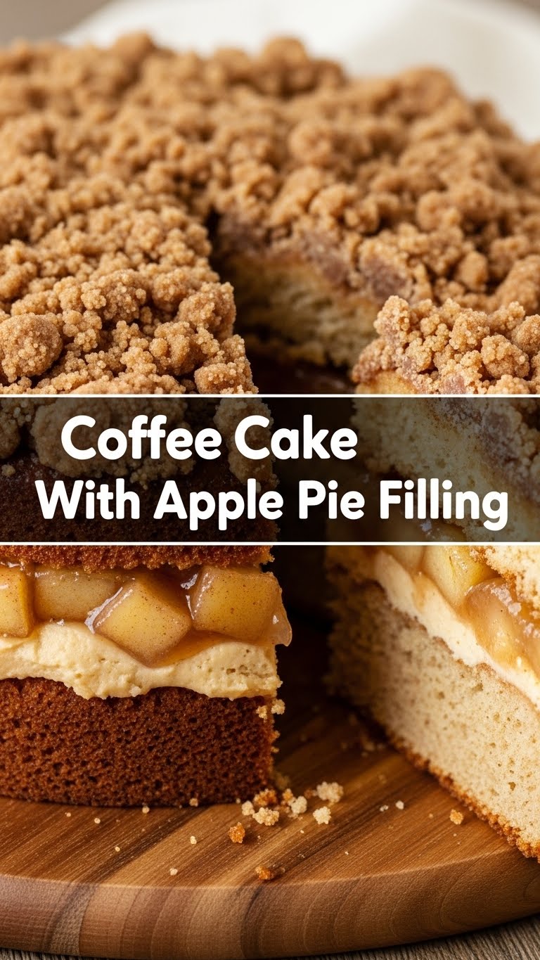 Coffee Cake With Apple Pie Filling