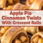 Apple Pie Cinnamon Twists With Crescent Rolls