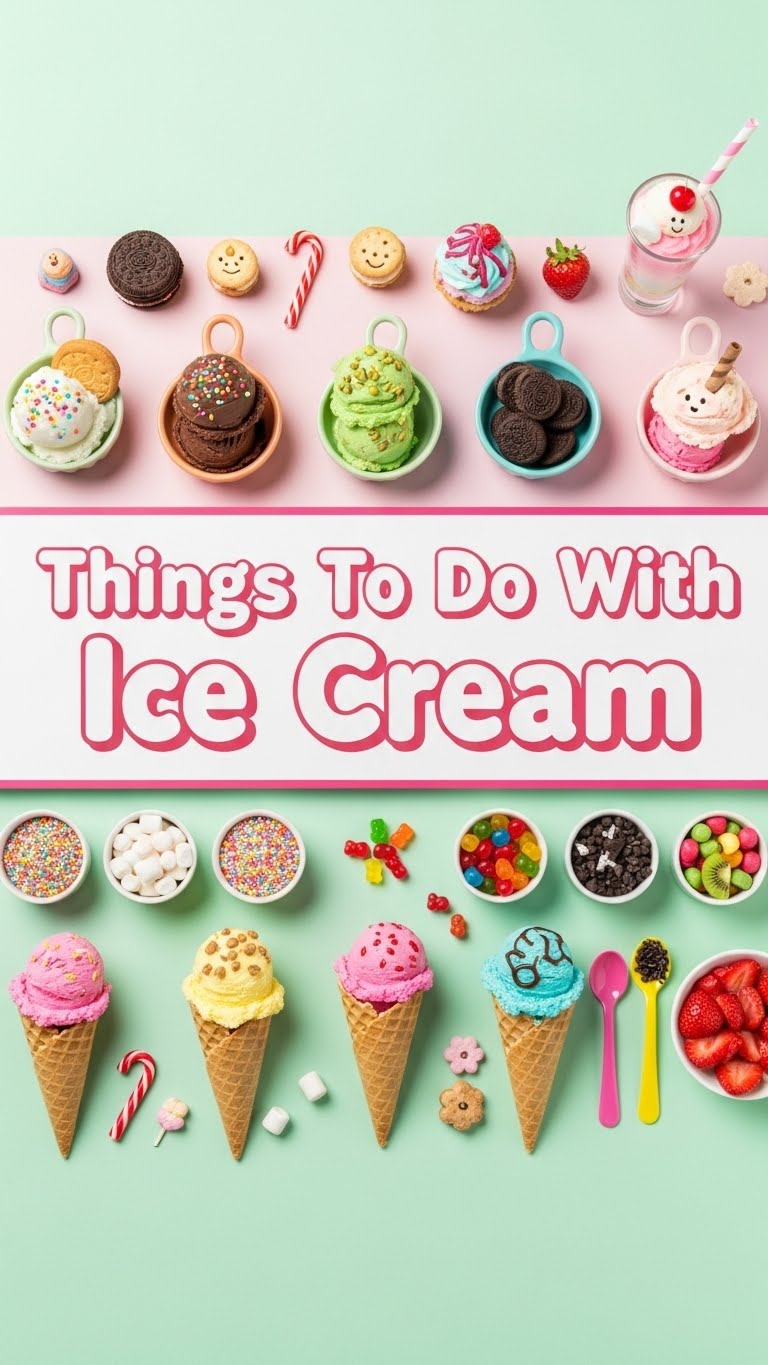 Things To Do With Ice Cream
