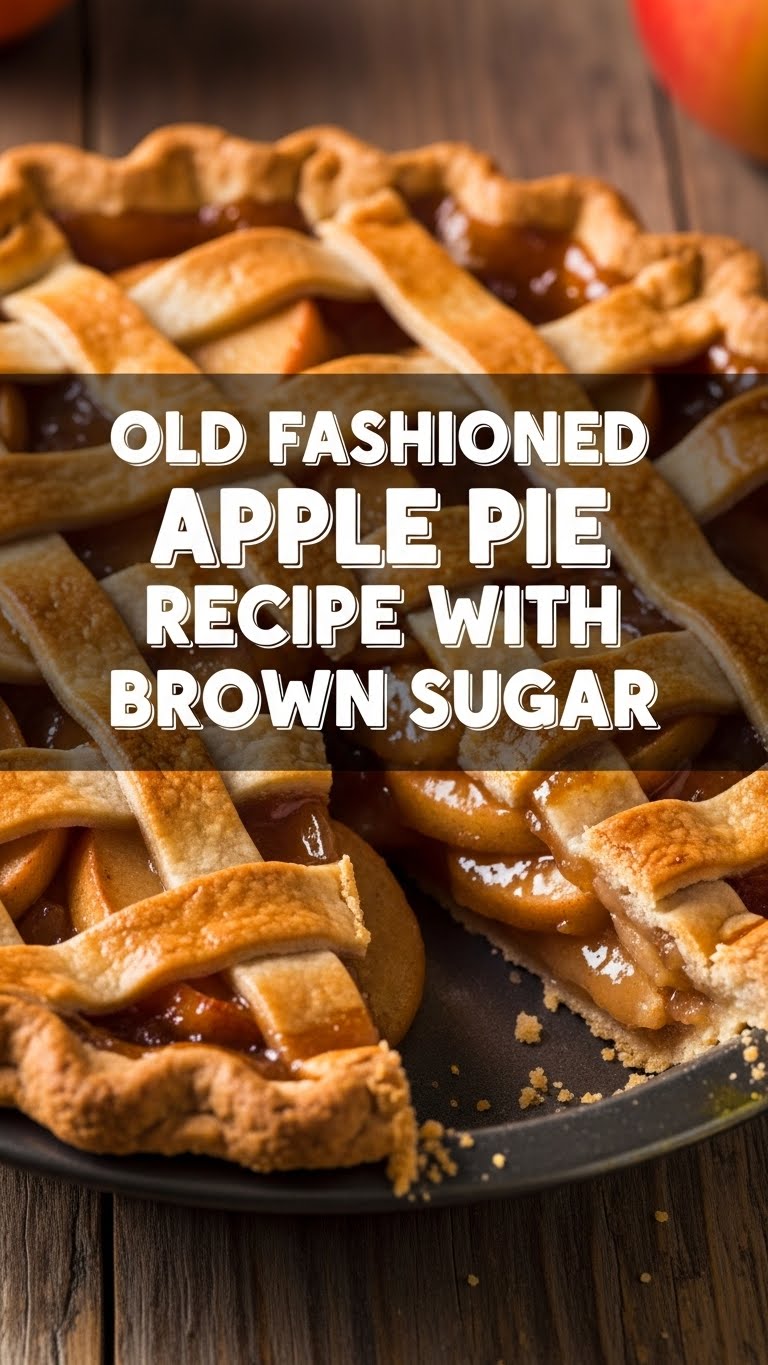 Old Fashioned Apple Pie Recipe With Brown Sugar