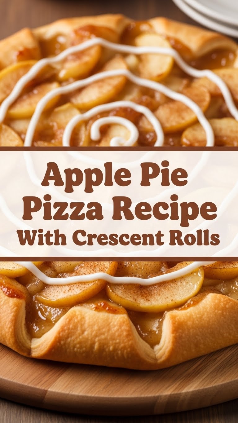 Apple Pie Pizza Recipe With Crescent Rolls