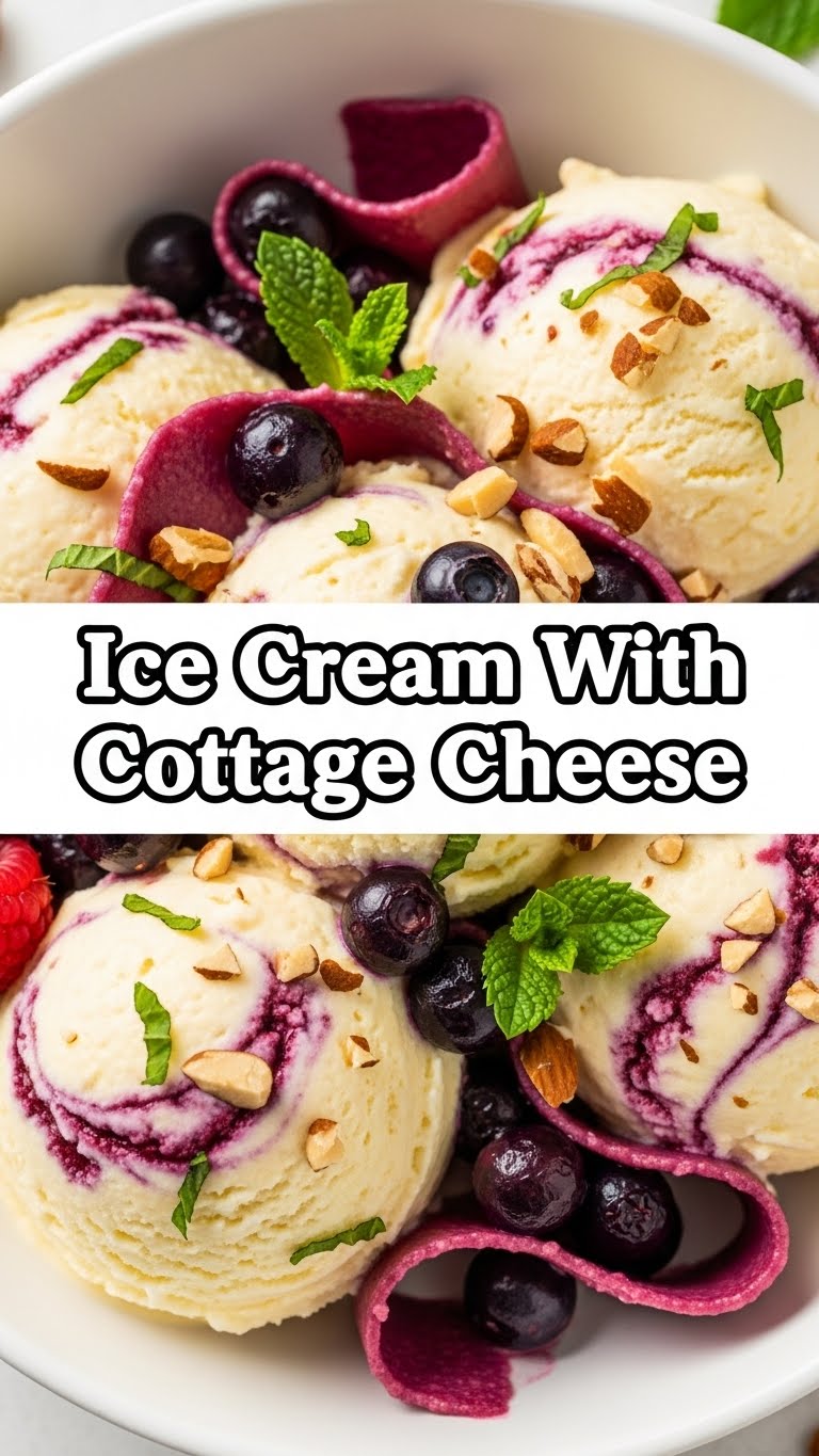 Ice Cream With Cottage Cheese