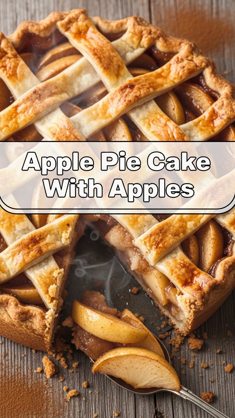 Apple Pie Cake With Apples