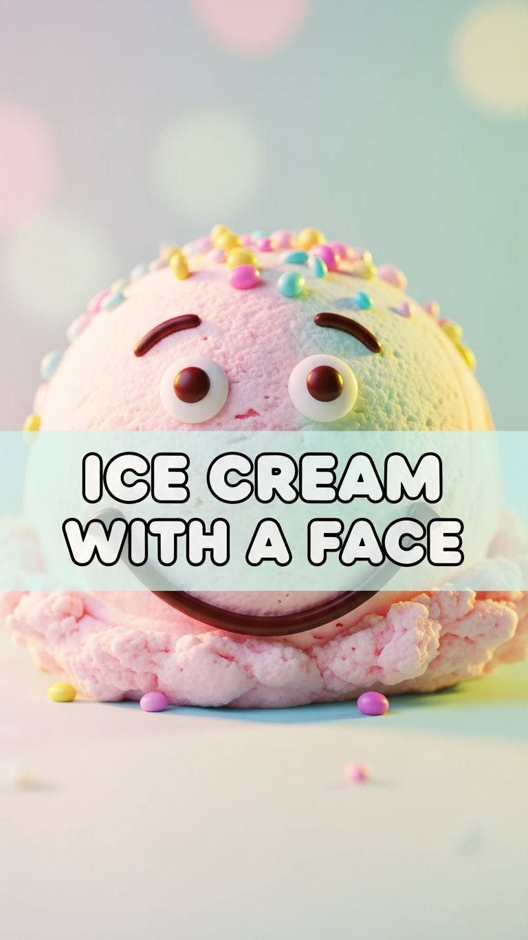 Ice Cream With A Face