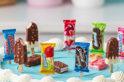 Ice Cream Cake With Ice Cream Bars