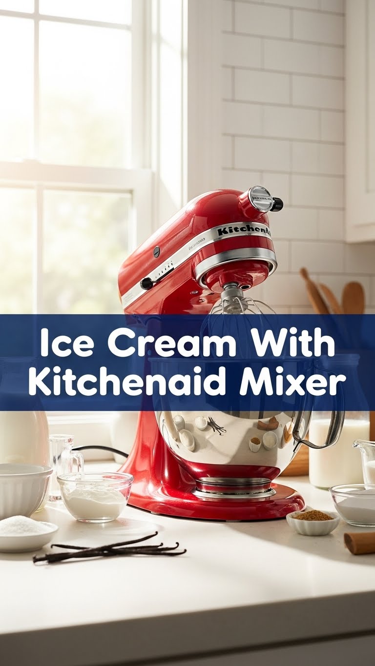 Ice Cream With Kitchenaid Mixer