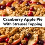 Cranberry Apple Pie With Streusel Topping
