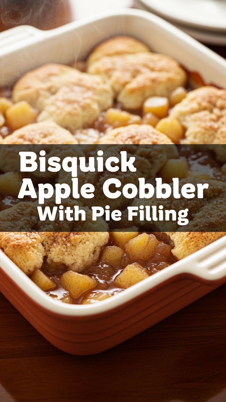 Bisquick Apple Cobbler With Pie Filling