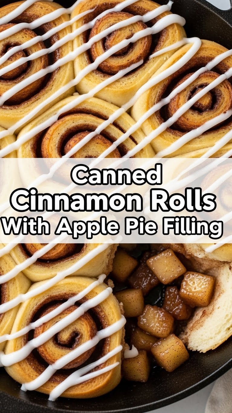 Canned Cinnamon Rolls With Apple Pie Filling