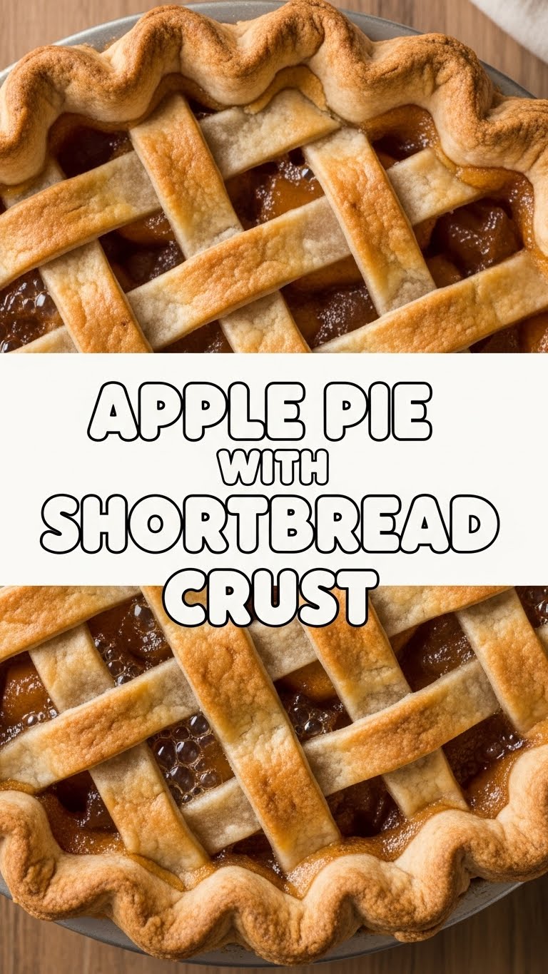 Apple Pie With Shortbread Crust