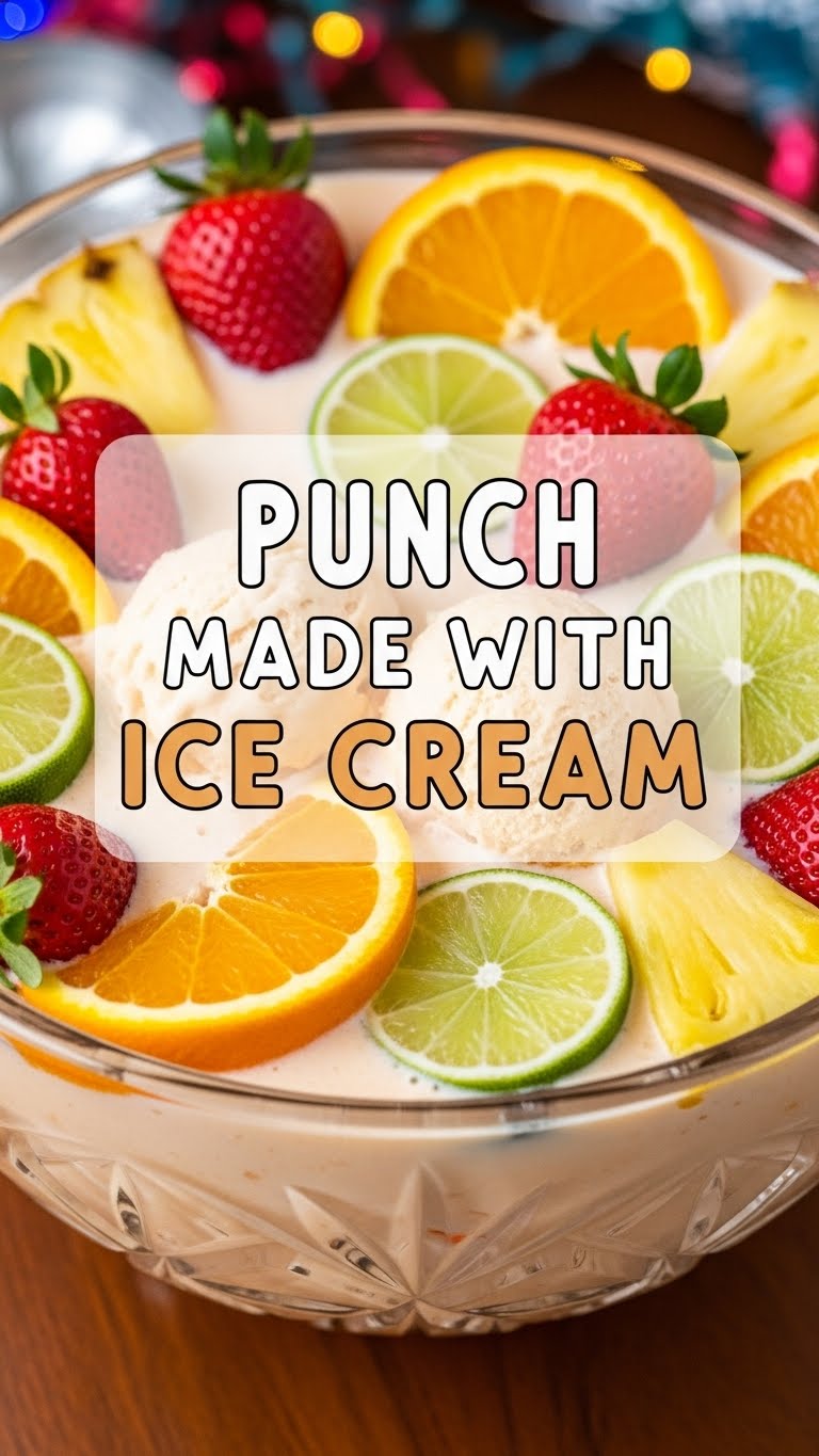 Punch Made With Ice Cream