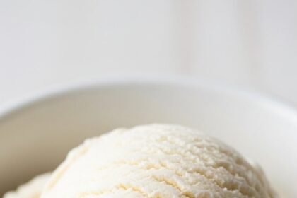 Ice Cream With Half And Half