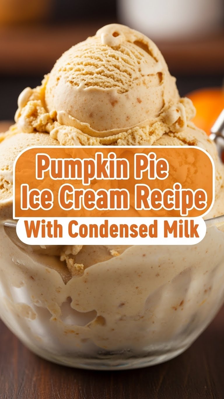Pumpkin Pie Ice Cream Recipe With Condensed Milk
