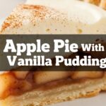 Apple Pie With Vanilla Pudding