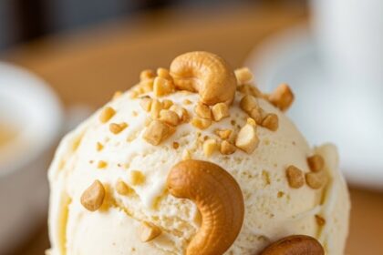 Ice Cream With Cashews