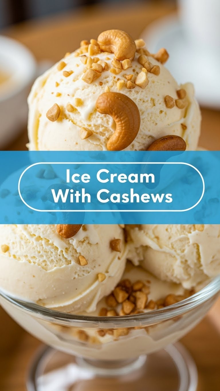 Ice Cream With Cashews